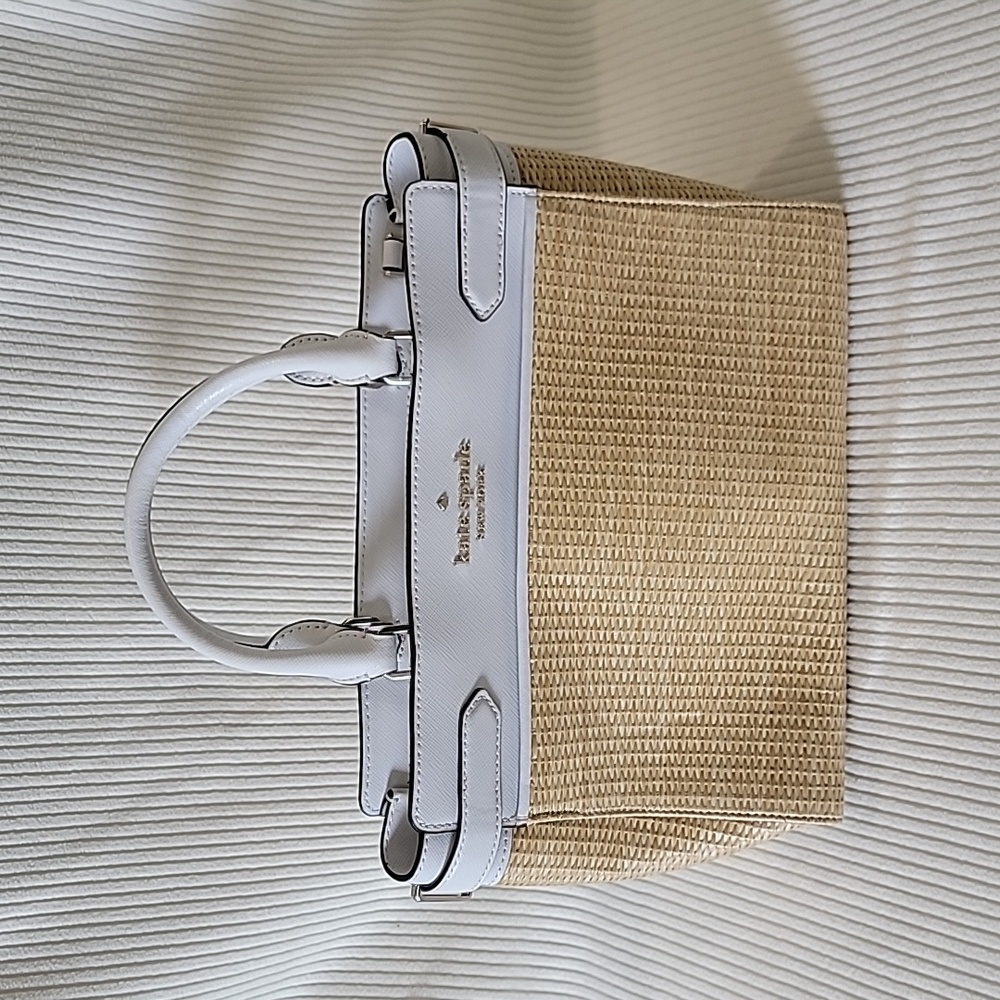 Kate Spade Staci Straw Medium Satchel